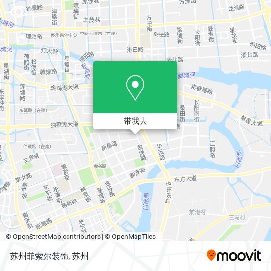苏州菲索尔装饰地图