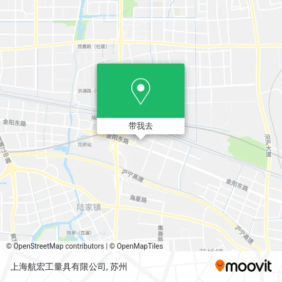 上海航宏工量具有限公司地图