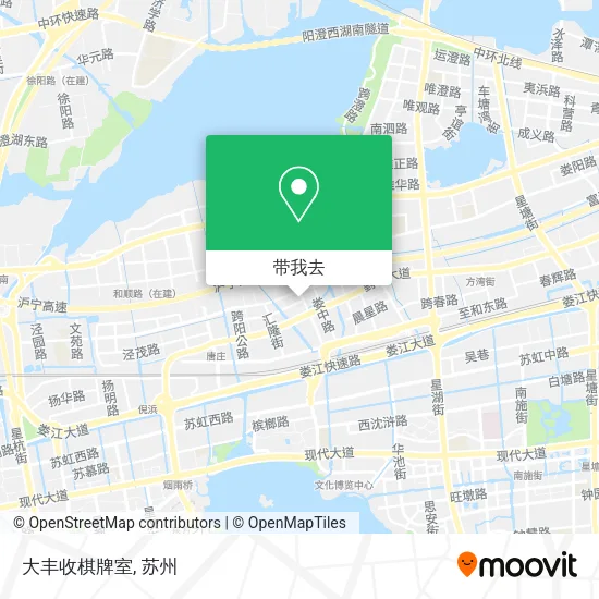 大丰收棋牌室地图