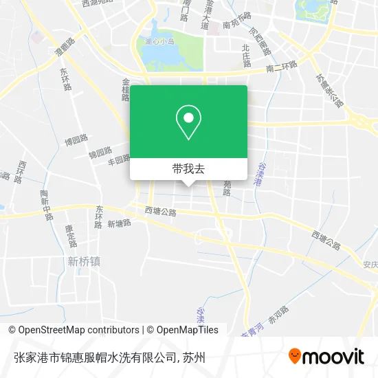 张家港市锦惠服帽水洗有限公司地图