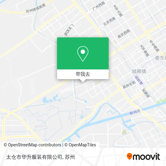 太仓市华升服装有限公司地图