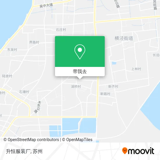 升恒服装厂地图