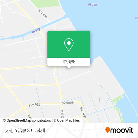 太仓五治服装厂地图