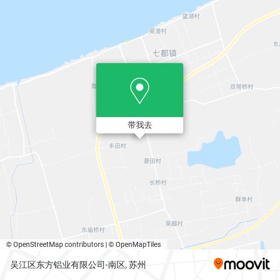 吴江区东方铝业有限公司-南区地图