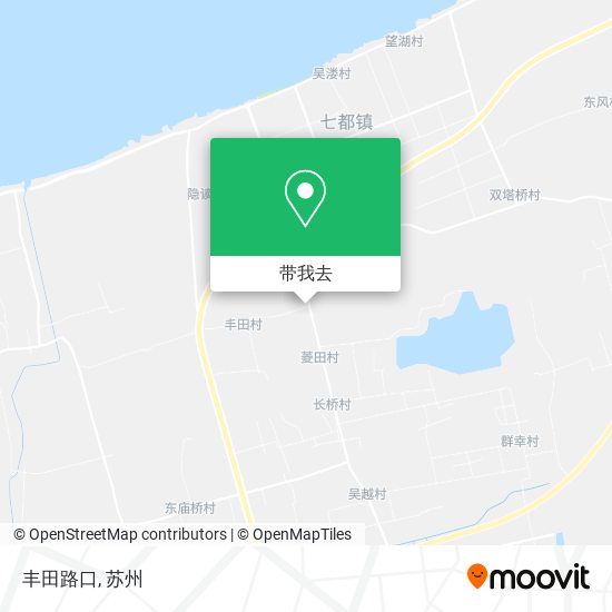 丰田路口地图
