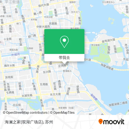 海澜之家(双湖广场店)地图