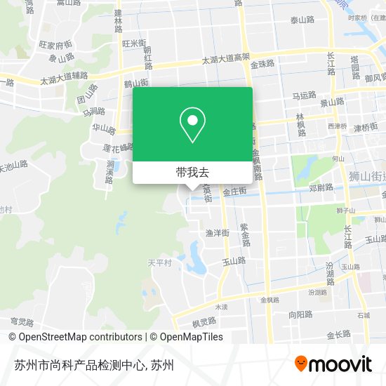 苏州市尚科产品检测中心地图