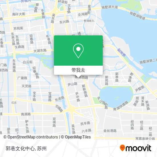 郭巷文化中心地图