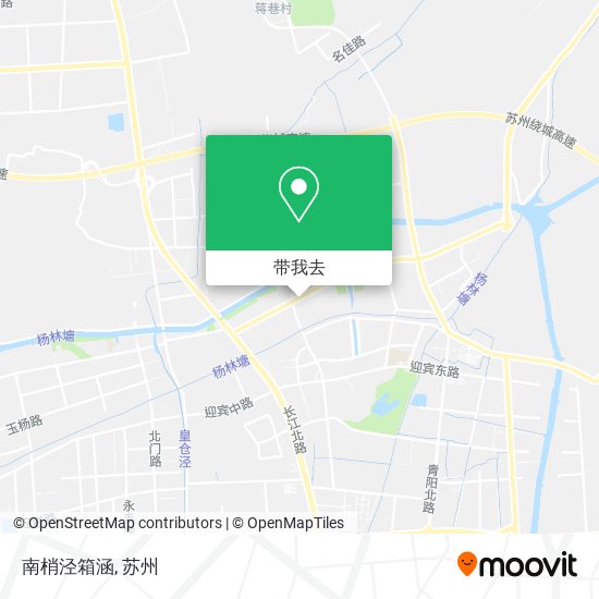 南梢泾箱涵地图