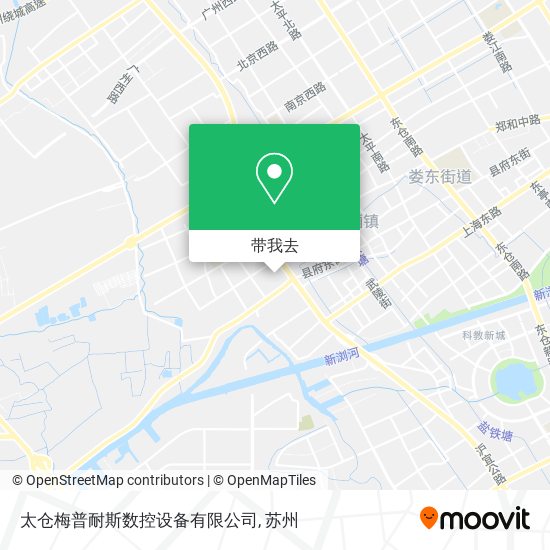 太仓梅普耐斯数控设备有限公司地图