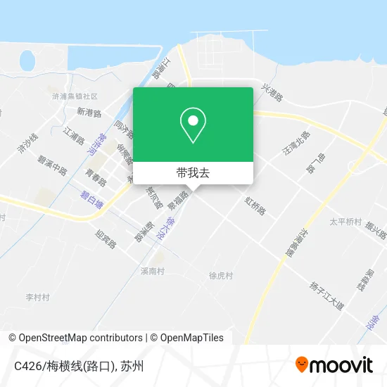 C426/梅横线(路口)地图