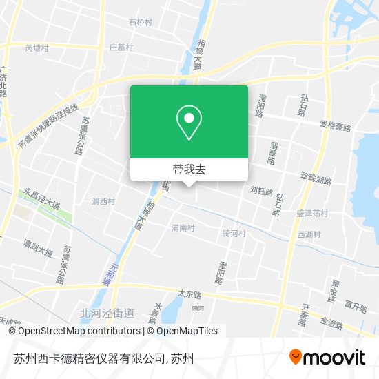 苏州西卡德精密仪器有限公司地图