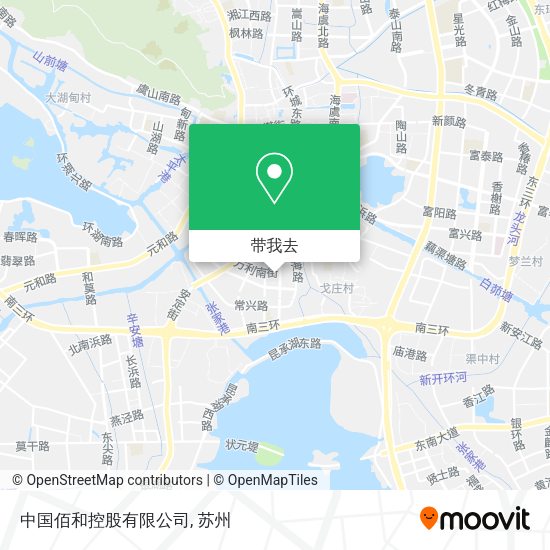 中国佰和控股有限公司地图