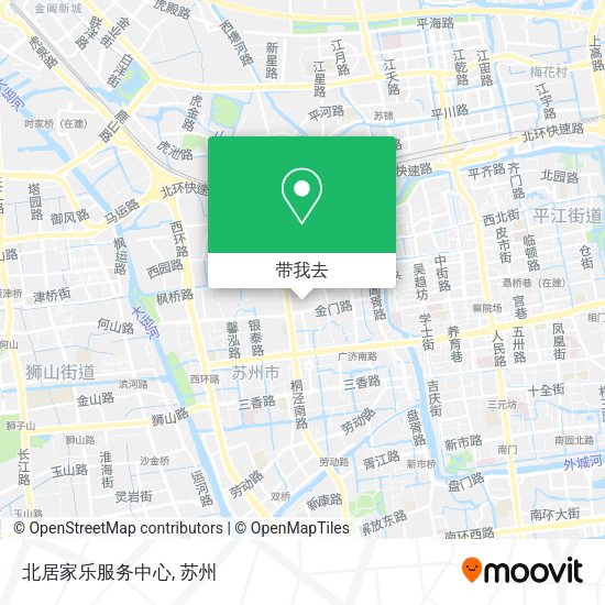 北居家乐服务中心地图