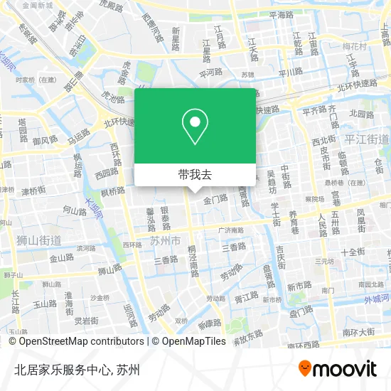 北居家乐服务中心地图