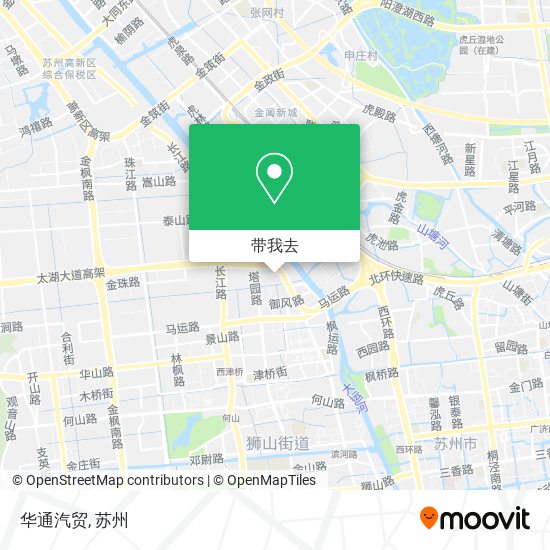 华通汽贸地图