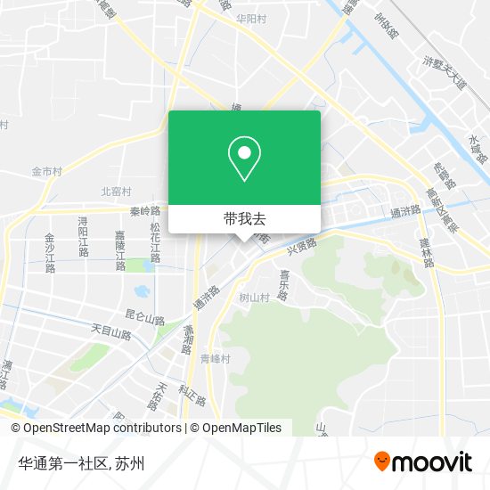 华通第一社区地图