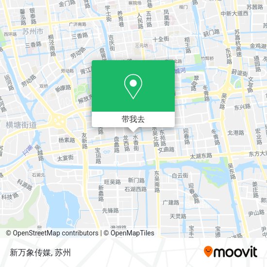新万象传媒地图