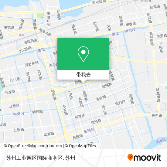 苏州工业园区国际商务区地图