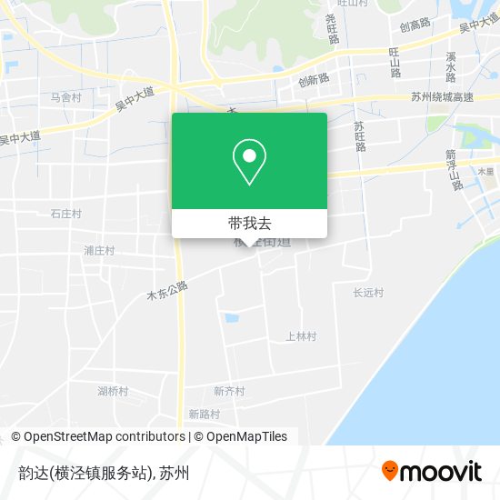 韵达(横泾镇服务站)地图
