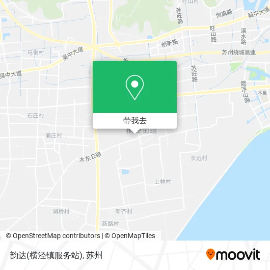 韵达(横泾镇服务站)地图