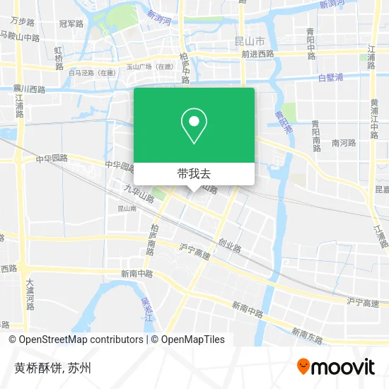 黄桥酥饼地图