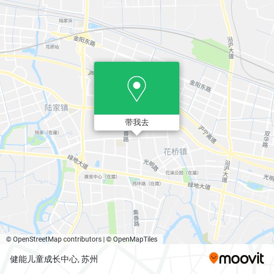 健能儿童成长中心地图