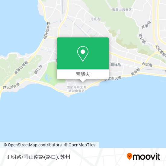 正明路/香山南路(路口)地图