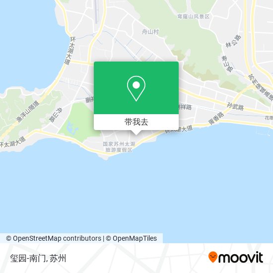 玺园-南门地图