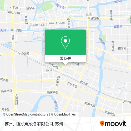 苏州川夏机电设备有限公司地图