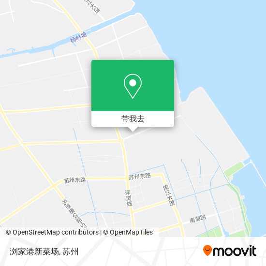浏家港新菜场地图