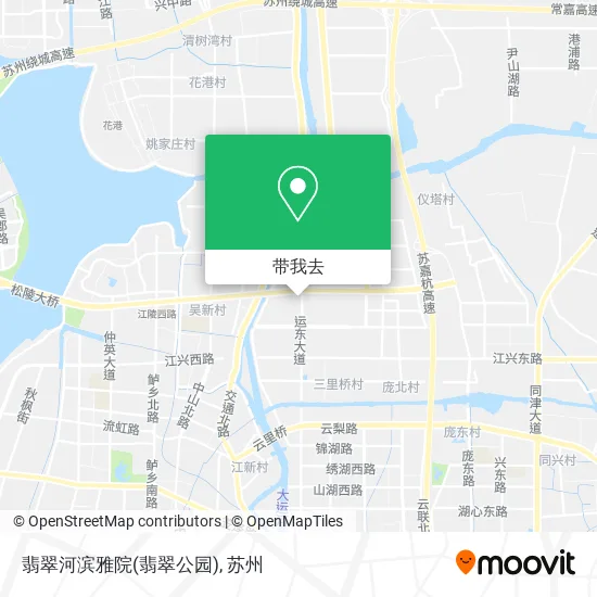 翡翠河滨雅院(翡翠公园)地图