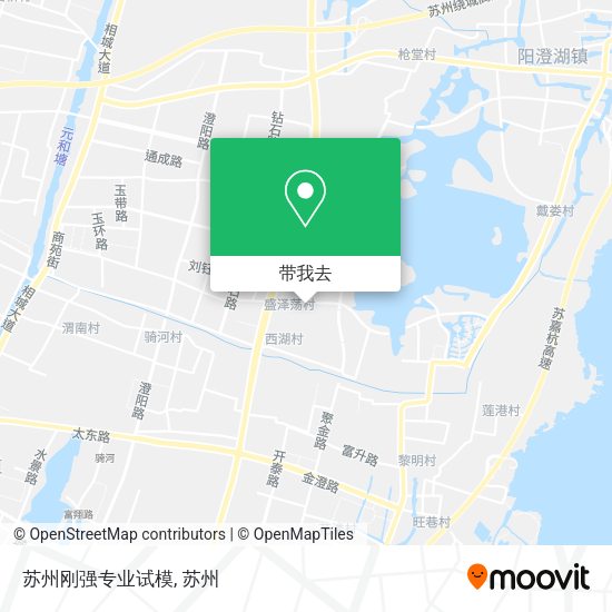 苏州刚强专业试模地图