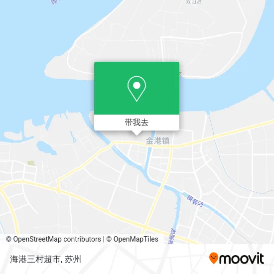 海港三村超市地图