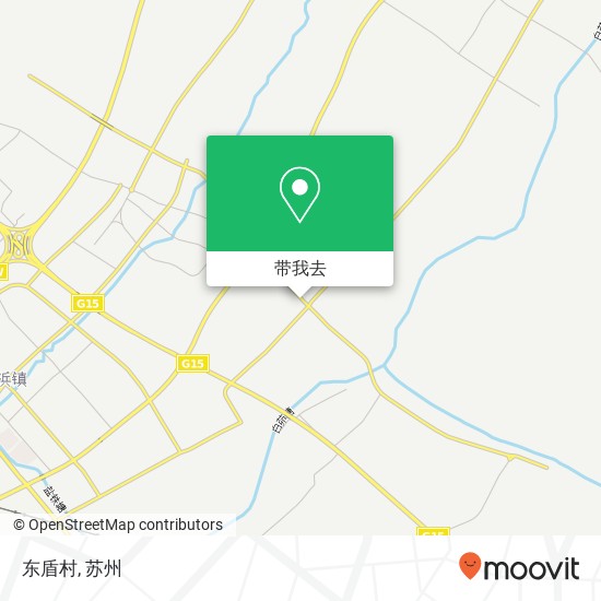 东盾村地图