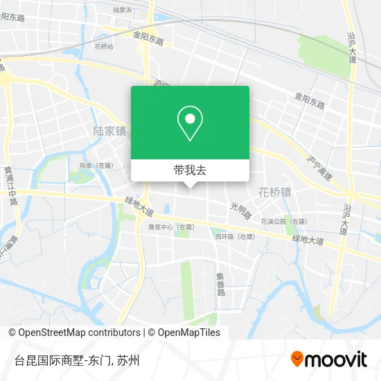 台昆国际商墅-东门地图