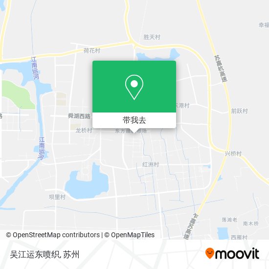 吴江运东喷织地图