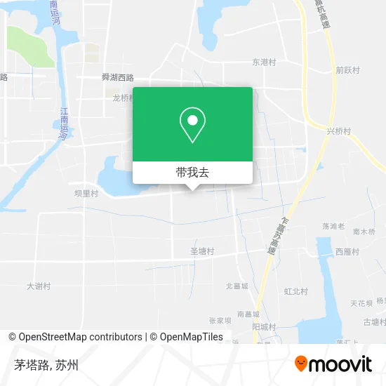 茅塔路地图
