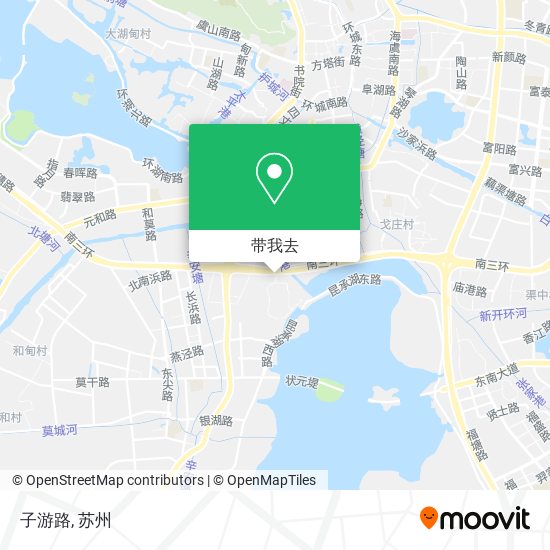 子游路地图