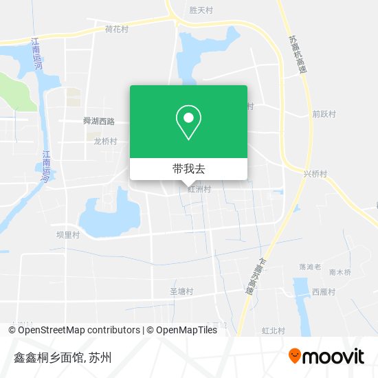 鑫鑫桐乡面馆地图