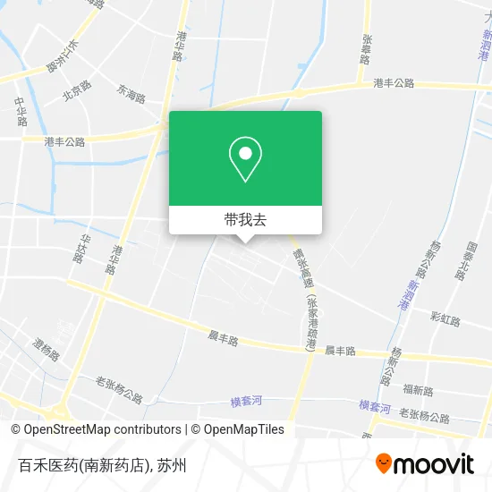 百禾医药(南新药店)地图