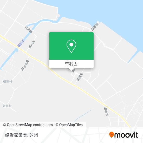 缘聚家常菜地图