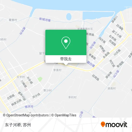 东子河桥地图
