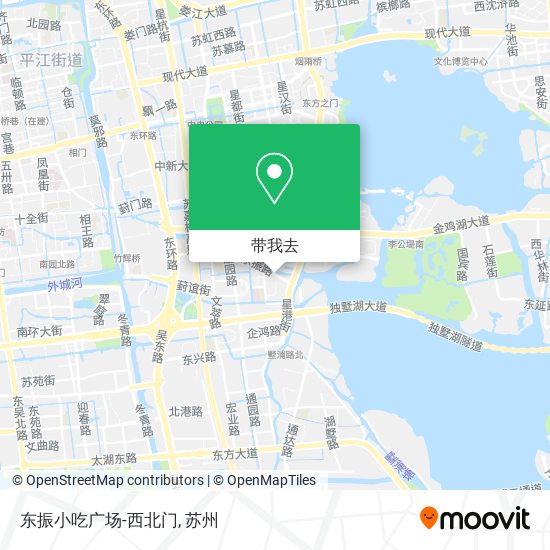 东振小吃广场-西北门地图