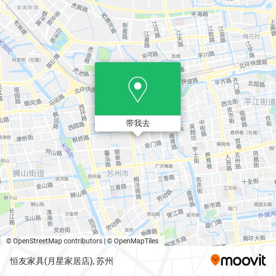 恒友家具(月星家居店)地图
