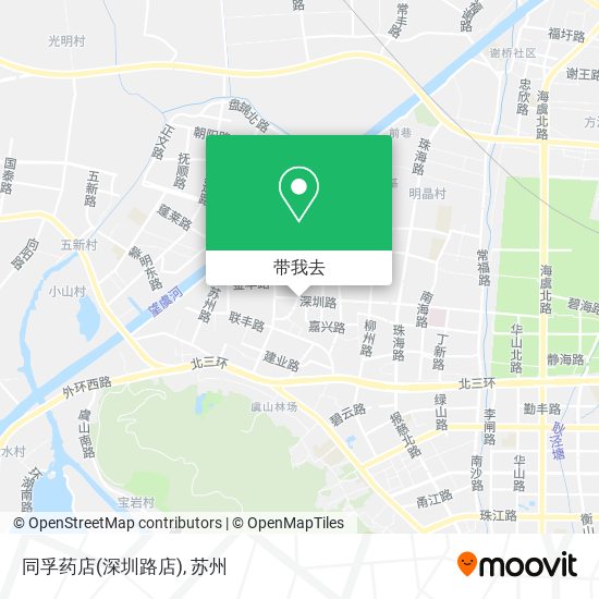 同孚药店(深圳路店)地图