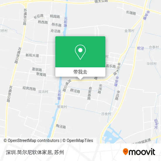 深圳.简尔尼软体家居地图