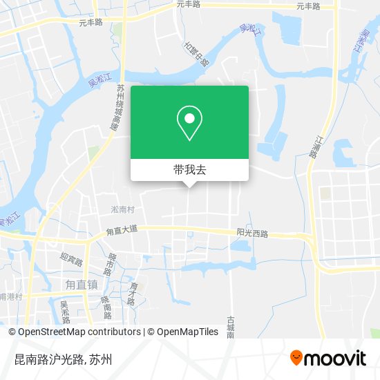 昆南路沪光路地图