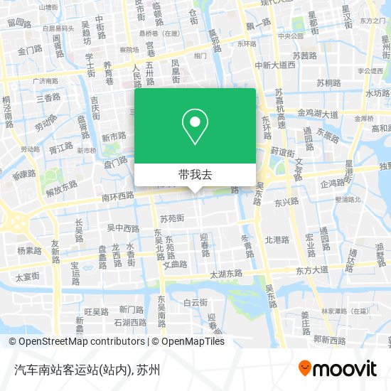 汽车南站客运站(站内)地图