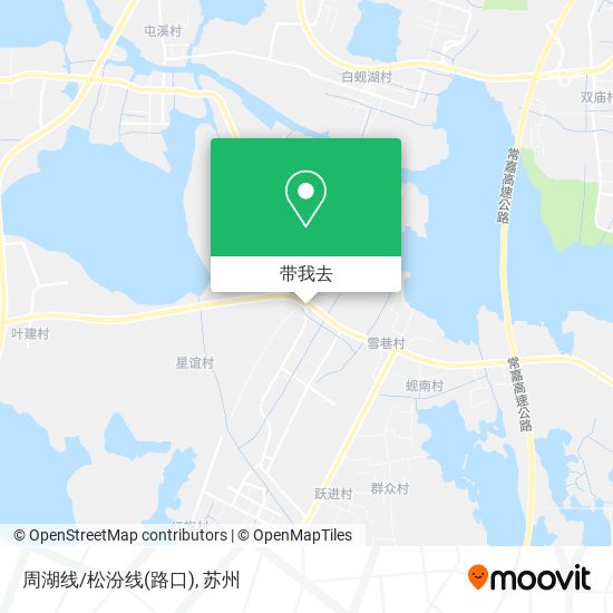 周湖线/松汾线(路口)地图